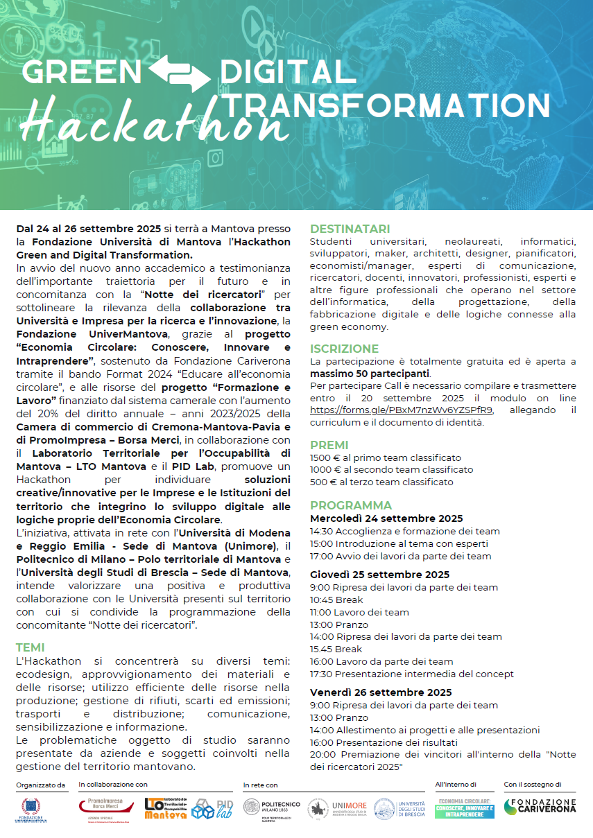 locandina green digital 2025