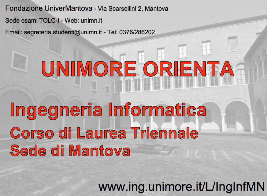 UNIMORE ORIENTA 2023