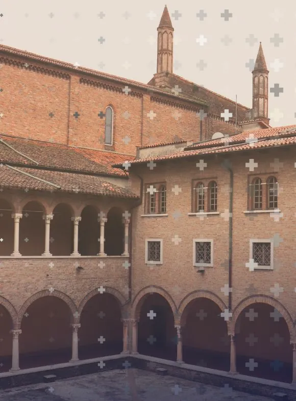 Chiostro UniverMantova croci