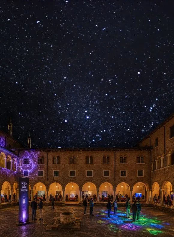 Locandina della Notte Europea della Ricerca 2026 a Mantova